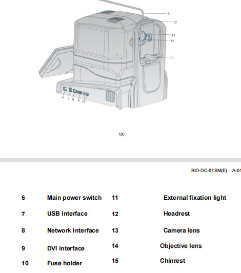 Ophthalmology Optical Coherence Tomography Machine 1060 Hpa Fully Automated