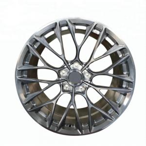 China Forged wheel brush grey color alu wheels 9x18 5x150 pcd alloy wheel rim for land cruiser on sale