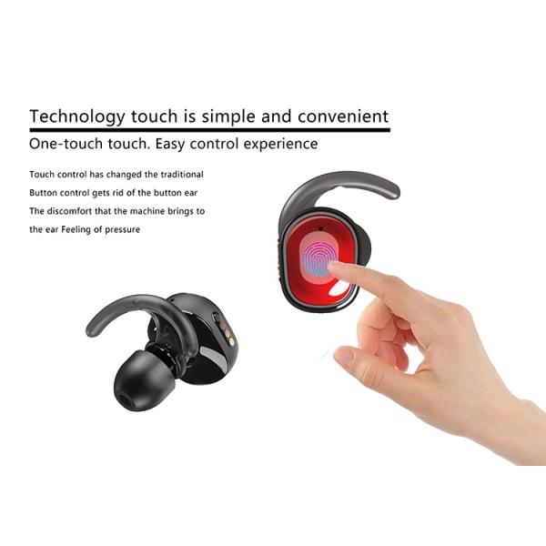 True Wireless in Ear Stereo Waterproof Earbuds (with2600mAh Charging Case)
