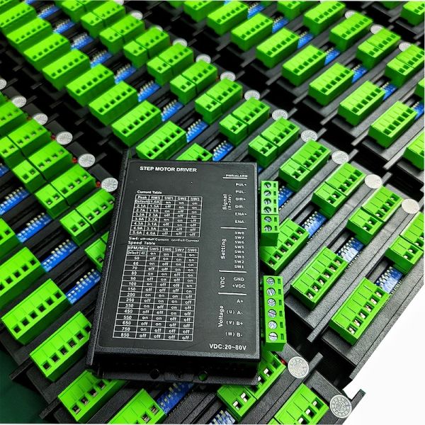 2-Phase Open-loop DM542/DM542-IO Stepper Motor Driver 32-bit DSP 1.0-4.2A DC 24-80V For Nema23 57mm Stepper Motor