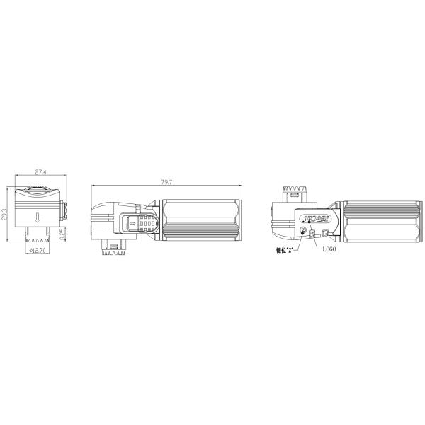 300A Quick-Connect Energy Storage Connector: Wall-Through Terminal Block—Low-Temperature-Rise, High-Power, High-Voltage, Industrial Waterproof
