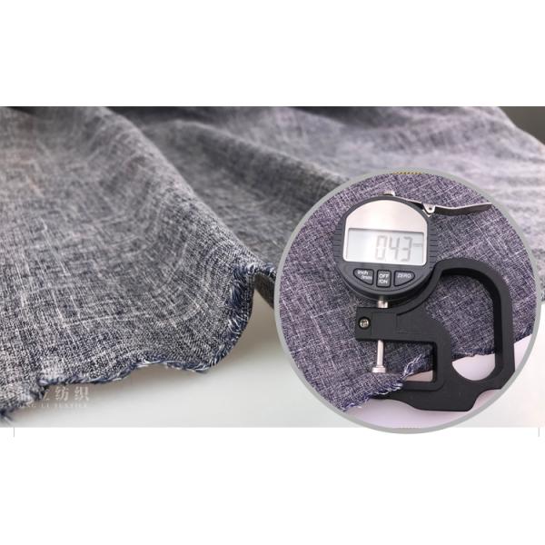 Imitation Linen Rayon Polyester Spandex Fabric 180gsm