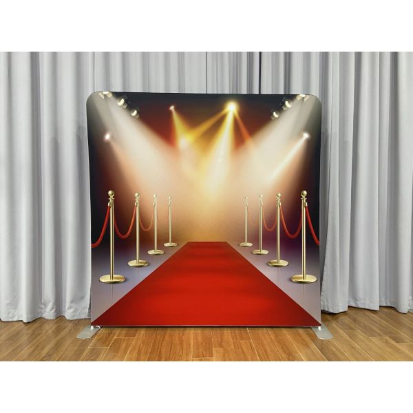 8X7.5ft Wedding Photo Wall Backdrop Polyester Fabric Marriage Booth Background