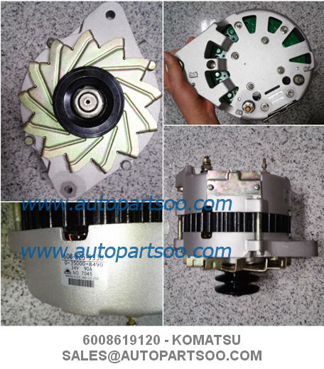 A3T06099 MD135825 - Mitsubishi Alternator 12V 110A Alternadores 4D56 4D55