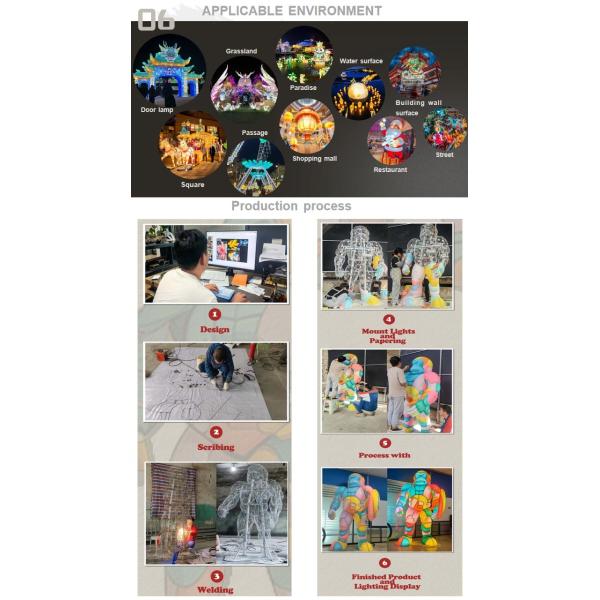 Unicorn LED Light Fixture String Shape for Outdoor Party Decoration