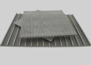 Wholesale Flat Weld Johnson Wire Screen Panel, Wedge Wire Wrapped V Slot Screen Plate from china suppliers