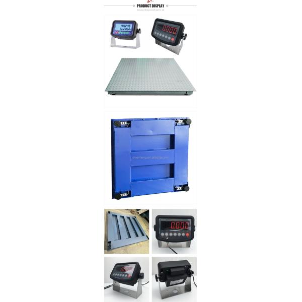 XH8720 Digital Electronic Platform Scale 3000kg Industrial Floor Scale with Thick Platform Plate and Customized ODM Support
