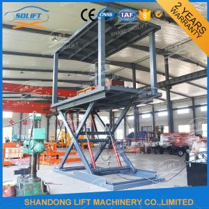 Wholesale Red Grey Yellow Hydraulic Double Deck Car Parking System 5.5m X 2.6m from china suppliers