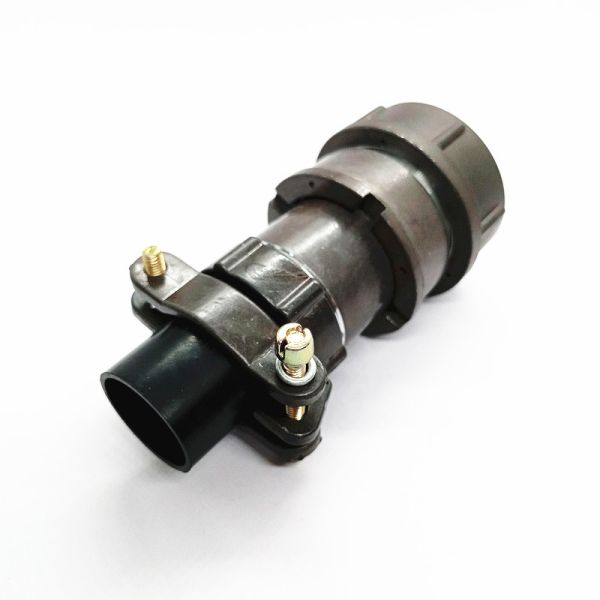 2PM27K19QB2 19 Pins Metal Body Threaded Locking Russian Connector Female Jack for 2PM27 Series