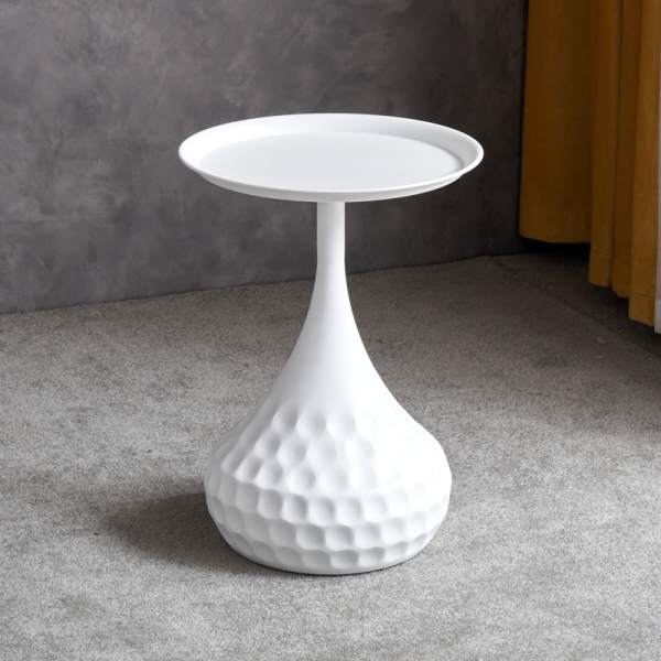 Modern Convertible Iron Coffee Table Minimalist Sofa Side Table for Small-Space Living Room Mobile Small Bedside Side Table for