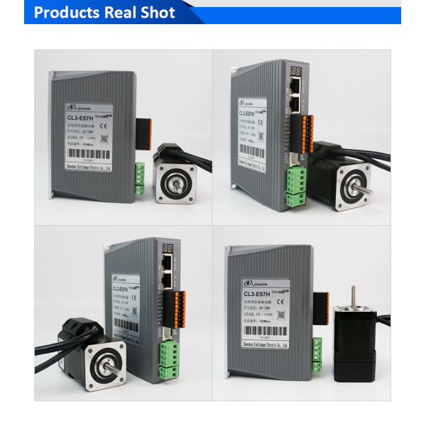 Lichuan DC Closed Loop Stepper Motor Drivers Kit 0.72N.m 2 Phase Nema17 DC24V～48V 1.2A 1000PPR