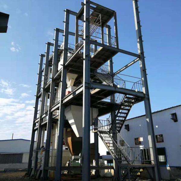 Customized 110kw Feed Pellet Production Line For Chicken Feed