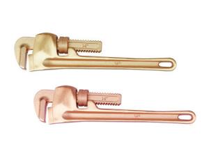 Wholesale Non-Sparking Copper Beryllium Pipe Wrench Spanner 12 Ex Certificate from china suppliers