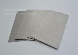 China Water Electrolysis Hydrogen Fuel Cell Bipolar Sintered Porous Titanium Plate on sale