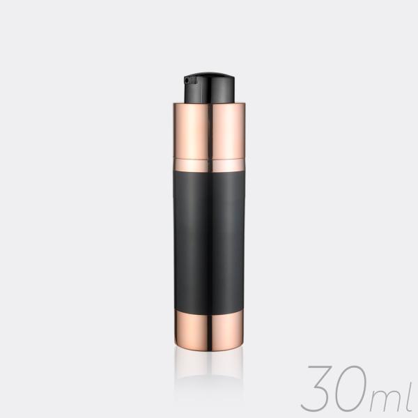 Personal Care Airless Cosmetic Bottles With Base Round Shape Bulk Lotion Bottles GR210B