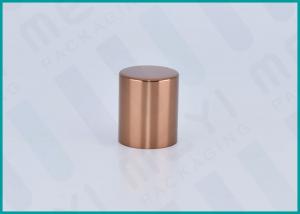 China Shiny Copper Customized Bottle Caps Convenient Installation For Perfume Bottle on sale