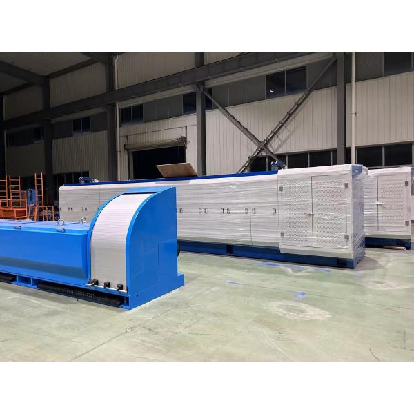 132kw Fine Copper Wire Drawing Machine 13 Dies For Copper Cable Conductor Production