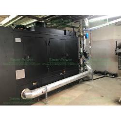 China Super Silent CHP 120KW Heat And Power Machine Natural Gas Fuel With Soundproof for sale