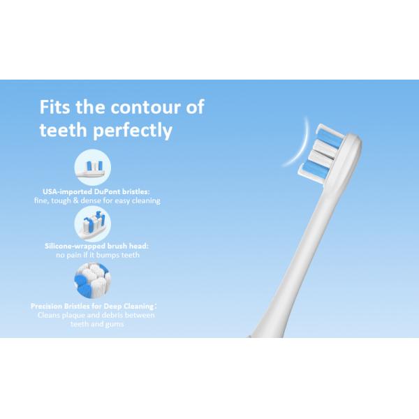 Sonic Electric Toothbrush USB Rechargeable Tooth Brush Adult Electronic Washable Whitening Teeth Brush