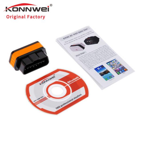 KW901 Gauge Obd2 Bluetooth Car Diagnostic Tool Android Test Car Engine ABS Housing