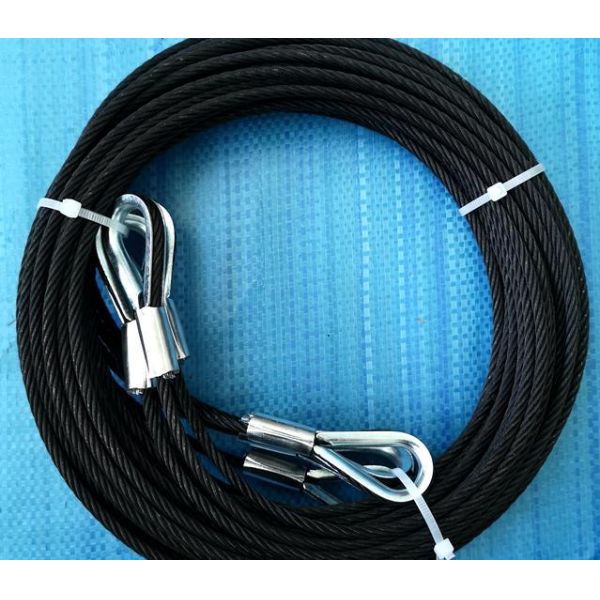 Black Galvanized Rigging Cable Kit