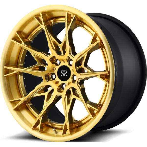 Gold Face 3PC Forged Aluminum Alloy Rims 18 19 20 21 Inch For Ferrari F12