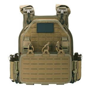 1000D Polyester Quick Release Tactical Vest Abrasion Resistant Multi-Functional