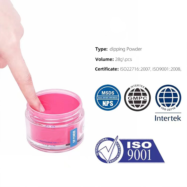 Factory Customization Color Acrylic Dipping Powder Strong Durable Nail Acrylic Powder for Nail Art Training