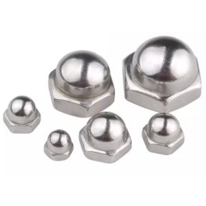 M8 M10 Stainless steel Dome Cap Nut 1/4 5/16 ASTM A193 A194 acron nuts Metal