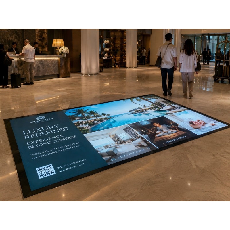 BSC- indoorLED Floor Display