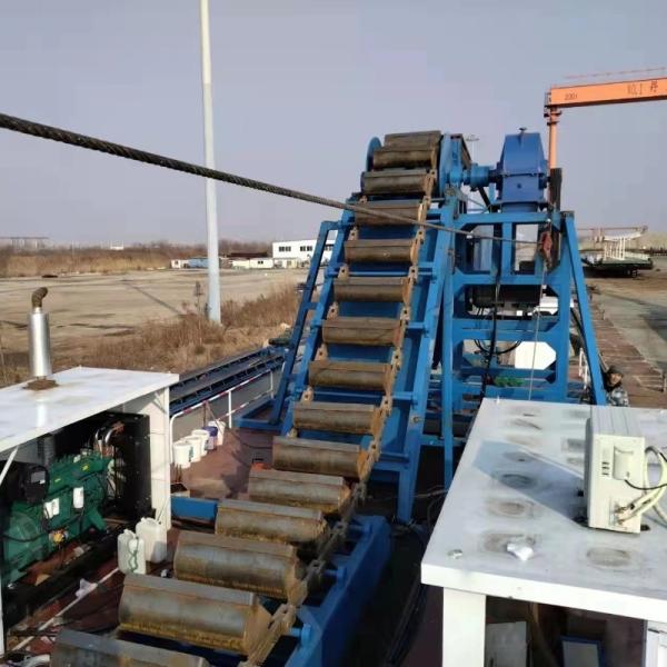 Corrosion Resistant Large Chain Bucket Dredger For Gold Mining