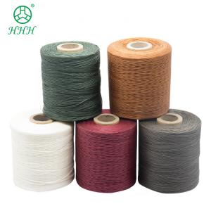 China UV Protect 150D/16 400g Leather Shoe Sewing Waxed Flat Wax Cord Polyester Braided Thread on sale