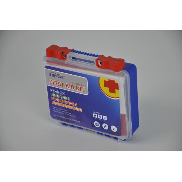 FDA Firstar Basic Handy Office First Aid Kit In Plastic Box For Minor Injury Treatment