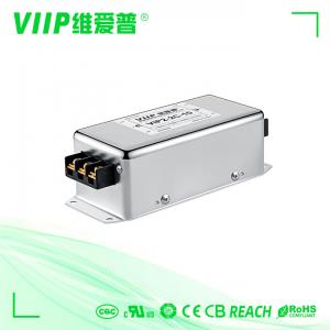 China Laser Equipment 380V 440V 3 Phase EMI Filter With Block Terminal on sale