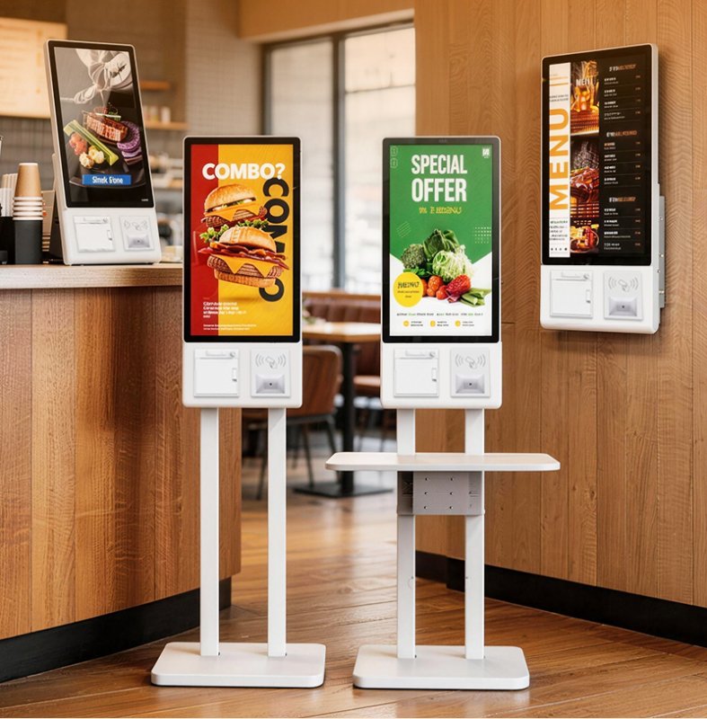 Self Ordering Kiosk With Automated Ordering Platform Enhances Convenience