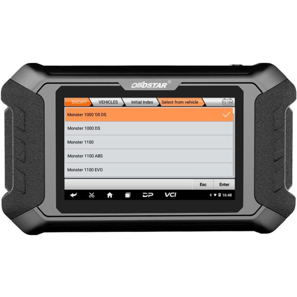 OBDSTAR iScan for DUCATI Motorcycle Diagnostic Tool with M041 Cable Support Diagnose & Key Programming & Odometer Calibration