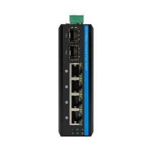 Wholesale 10/100Mbps Unmanaged Industrial Ethernet Switch Hub 6 Port 4rj45 for outdoor from china suppliers