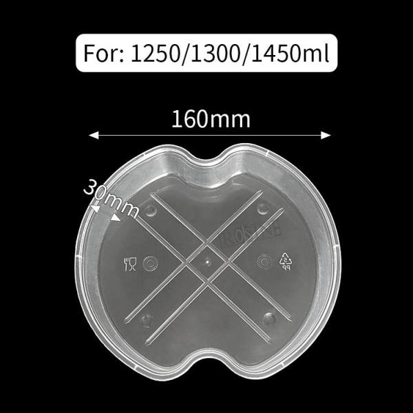 Plastic Restaurant Take Out Containers Leak Proof With Separate Insert Tray