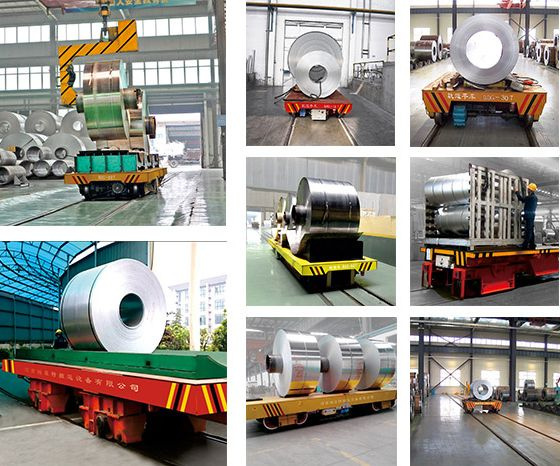 95ton Motorized Rail Transfer Wagon Powered by Cable Drum