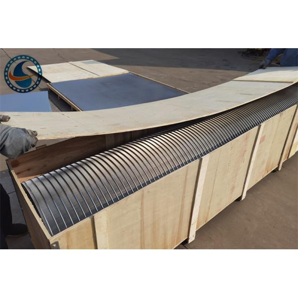 Reversed Profile Slotted Wedge Wire Pipe Stainless Steel 304