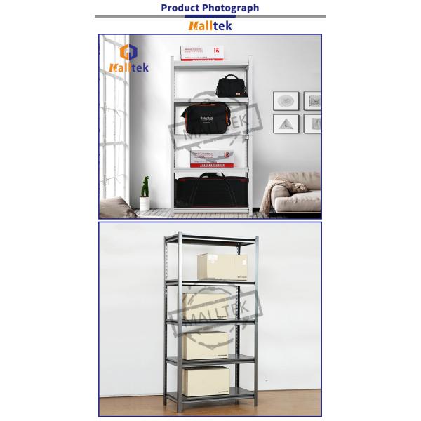Stable Stacking Shelving Rack Boltless Pallet Rack 60KG Loading Capacity