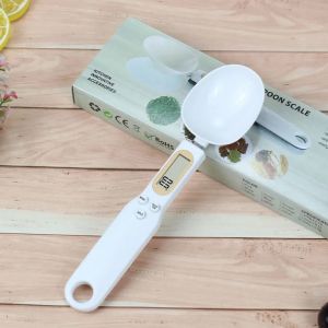 LCD Display Adjustable Spoon Scale Made of Durable Plastic and Stainless Steel