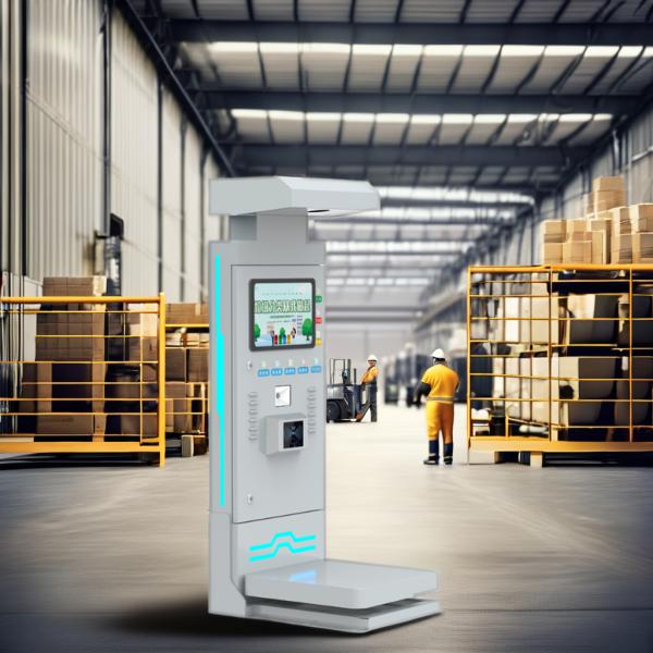 Customized Color 10 Inch AI Intelligent LCD Weighing Scale Android System Waterproof Outdoor-KG Capacity QR Code ID Card Traceability Management