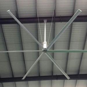 China Quiet HVLS Big Industrial Ceiling Fans , 22ft Large Diameter Ceiling Fans on sale