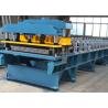Steel Roofing Sheet Roll Forming Machine PPGI GI IBR Trapezoid , Roof Sheet Rolling Machines for sale