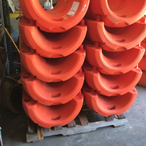 Customizable Durable HDPE Hose Float Pipe Floater With High Buoyancy For Offshore Projects