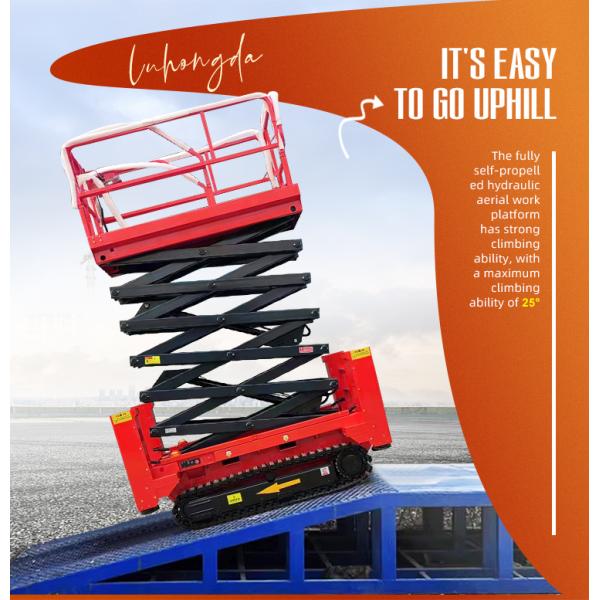 Mini Aerial Work Platform Hydraulic Elevation Platforms Movable Scissor Lift Platform for Sale