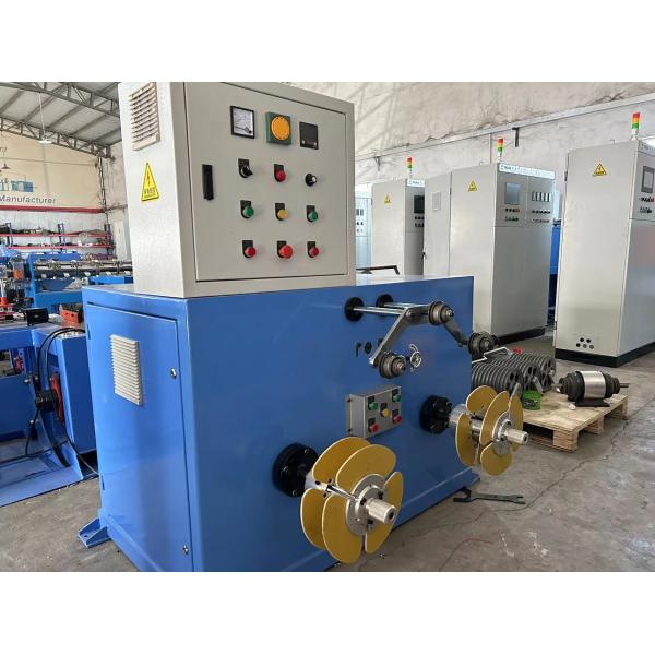 1.5 2.5 Cable Coil Machine , Wire Coil Packing Machine With Servo Motor