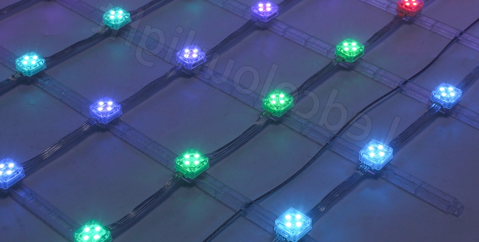 P100 Square Flexible LED Pixel Mesh Curtain Facade Video Wall Screen for Stage