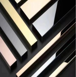 Wholesale Decorative And Protective Strips Made From Stainless Steel , Interior Design Trim from china suppliers